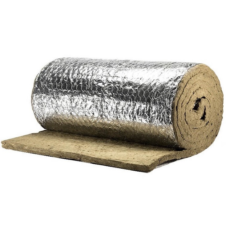 Утеплитель Rockwool Вайред Мат 80 Кашированный фольгированный 2000х1000х90 мм