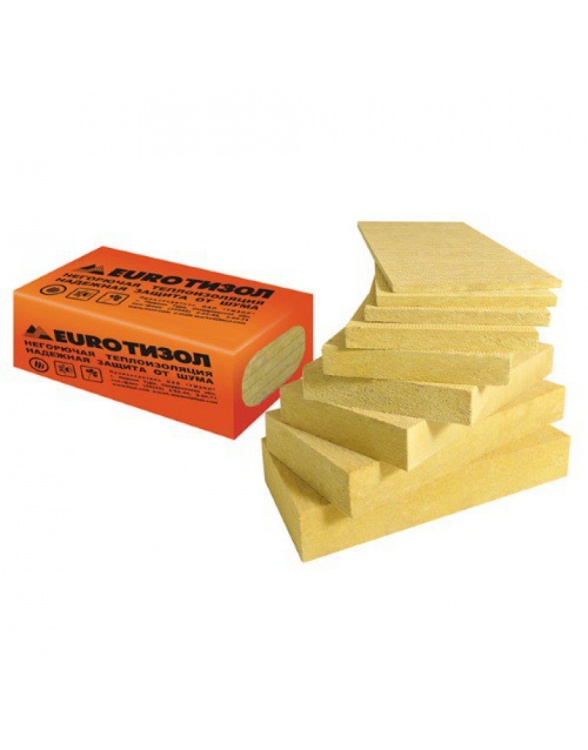 Утеплитель Тизол Евро-Руф 170 В 1000х600х40 мм, 5 шт. уп